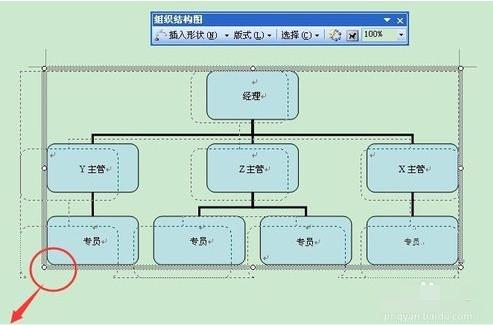 2003word怎么做组织架构图 2003word怎么做组织架构图